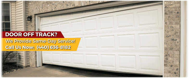 Garage Door Off Track In Strongsville OH
